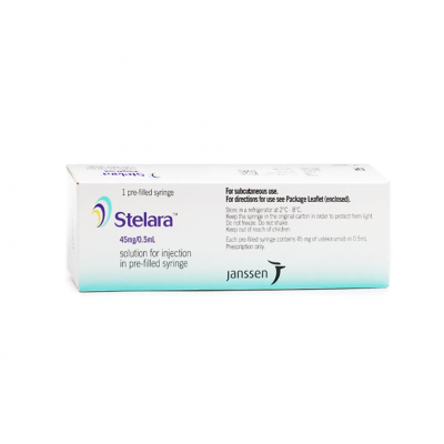 STELARA 45 MG / 0.5 ML ( USTEKINUMAB ) PREFILLED SYRINGE FOR SC INJECTION